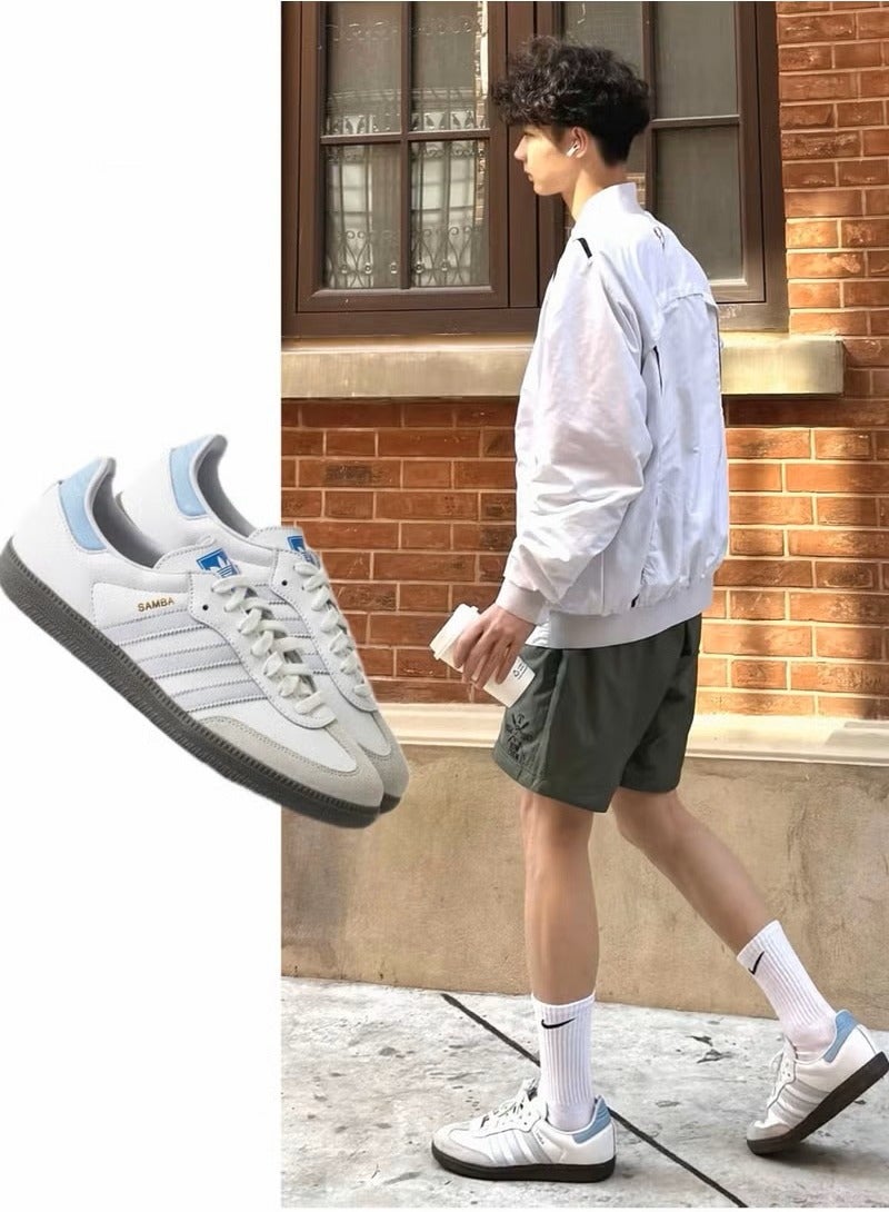 أديداس ساوندز أديداس Clover Samba OG كلاسيك أحذية رياضية للرجال والنساء - Image 1