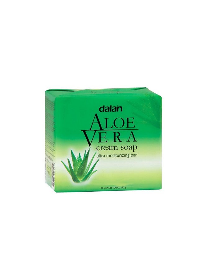 Dalan Cream Soap (3 X 90 Gm Aloe Vera + 3 X 90 Gm Cocoa Butter + 3 X 90 Gm Shea Butter) - Image 2