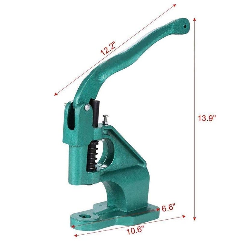 DIY Crafts DIY Crafts CTDIYHI34601 Hand Press Grommet Machine Grommets Eyelet Tool Kit 3 Die Hand Press Grommet Machine 024  - Image 5