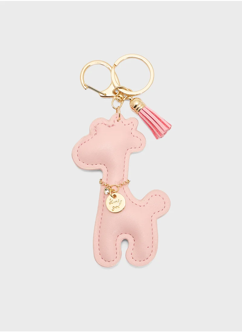 Ginger Charmaroo Giraffe Bag Charm