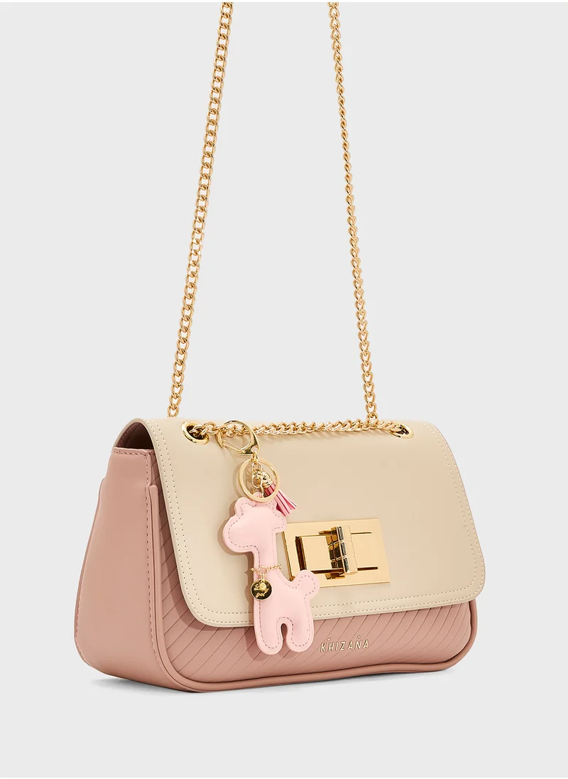 Ginger Charmaroo Giraffe Bag Charm