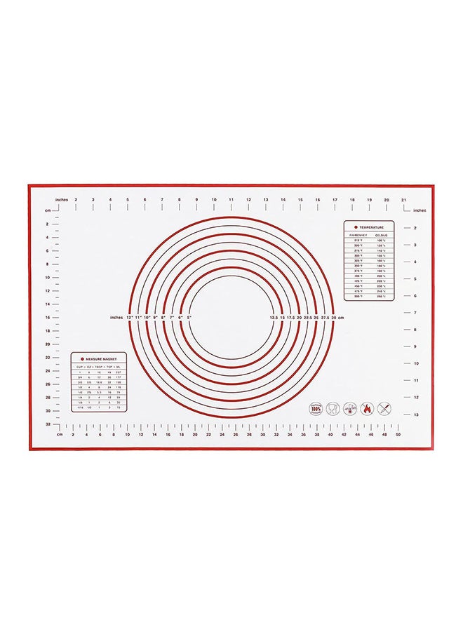 Home Baking Mat, Non Stick Silicon Rolling Pastry Mat, Kneading Pad Sheet Glass Fiber Rolling Dough Large Size For Cake Macaron Kitchen Tool  - Image 2