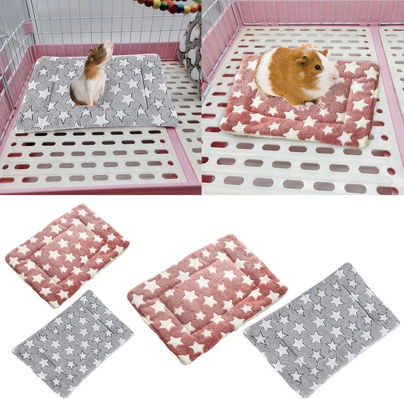 وسادة سرير من الفليس الدافئ للسناجب والشنشيلة مقاس 32x25 سم قابلة للغسيل في الغسالة ديكور للموطن - Image 3