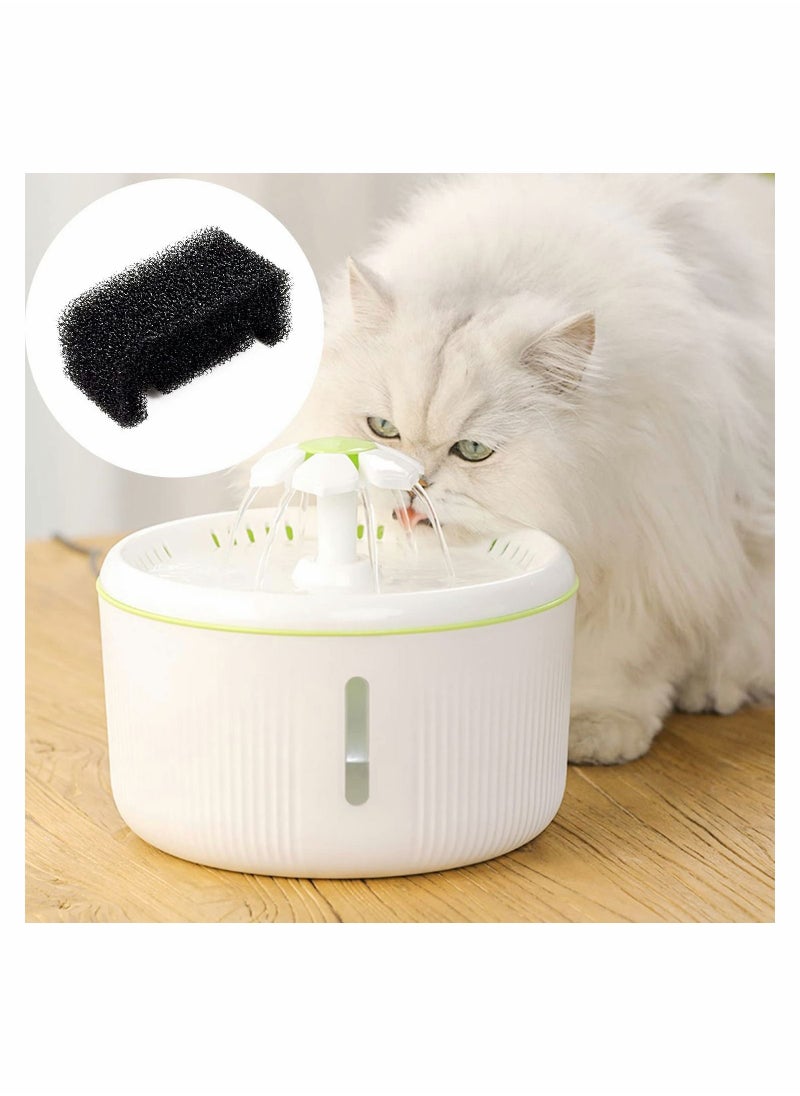 Y&D - 8 Pieces Sponge Filter for Cat Fountain Replacement Pet Water Foam Doggie Dispenser Accessories fit Dog Rabbit Drinking - Image 1
