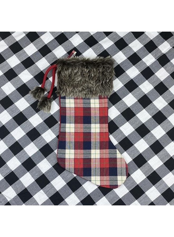 NIBEMINENT Tree Pendant Ornaments Socks Gift Bag Multicolour - Image 2