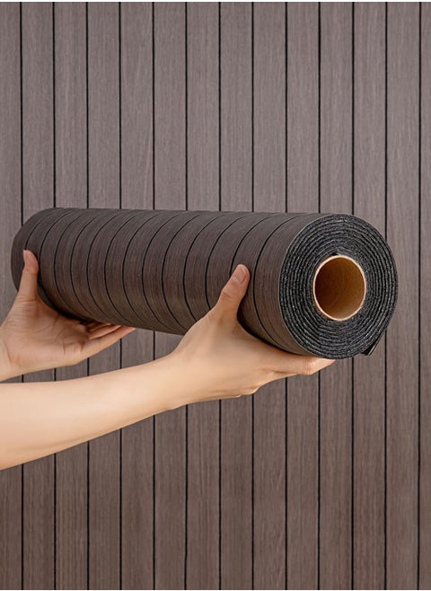 3D Wall Paper Foam Wallpaper 1 Roll Self-Adhesive Waterproof Thickened Wallpaper Sticker Wall Covering for Kitchen Room Ceiling Wall Indoor Use Moisture Proof Sound Insulation Wallboard 2.8mm X 40cm X 300cm