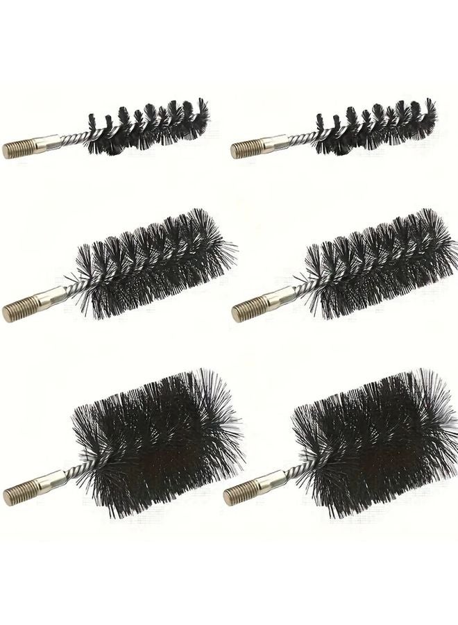 3 Piece Set Stainless Steel Chimney Brushes 30 50 80mm Rust Resistant Boiler Cleaning - Image 5