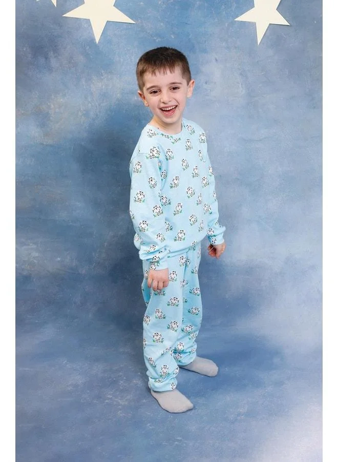Perendi Boy's 100% Cotton Pajama Set
