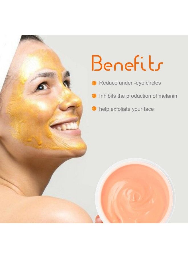 Pink Root Vitamin C Face Mask Antiaging Vitamin C Clay Mask For Rough Skin Clogged Pores Wrinkles Dark Spots For All Skin Type 100Gm  - Image 3