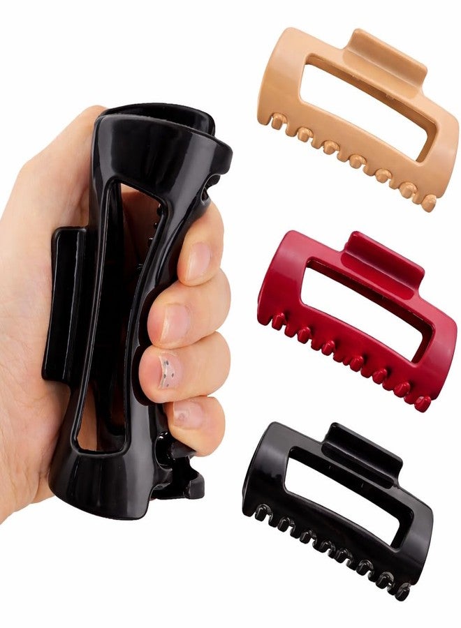 إيثيو مشابك شعر على شكل فراشة من السيليكون من إيثيو للفتيات والسيدات | مشابك صغيرة ناعمة مانعة للانزلاق | إكسسوارات شعر سوداء لطيفة للأطفال | قبضة قوية ومريحة للاستخدام اليومي (2، أسود) - Image 1