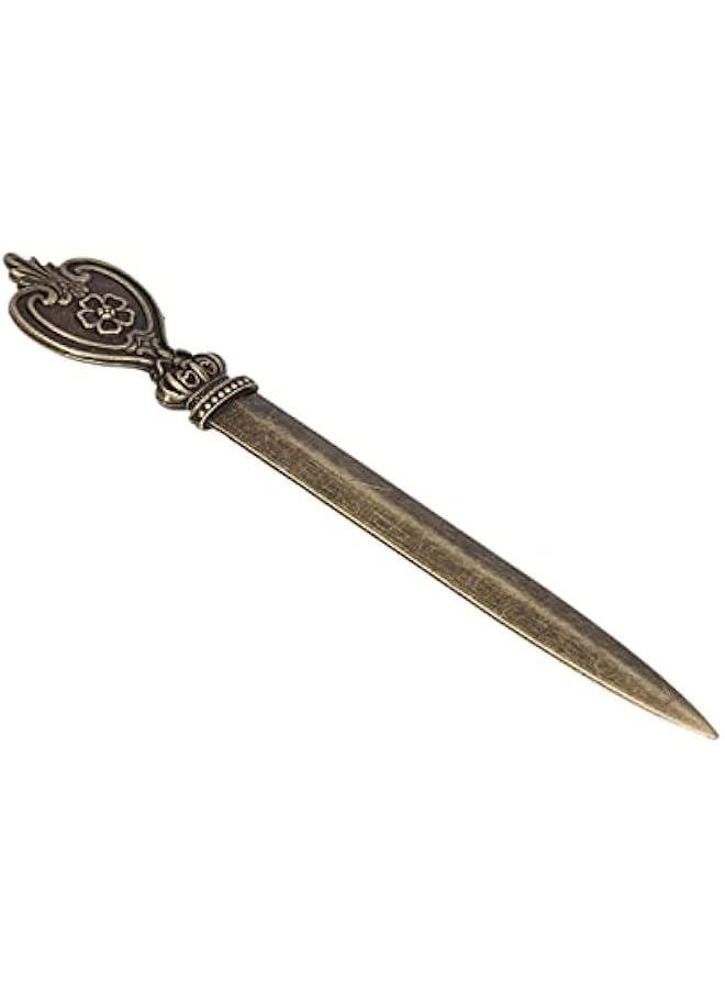 OCTOBER Letter Openers Staple Removal Tool Retro Elegant Lightweight Convenient Envelope Slitter Gifts for Men Women(6)  - Image 1