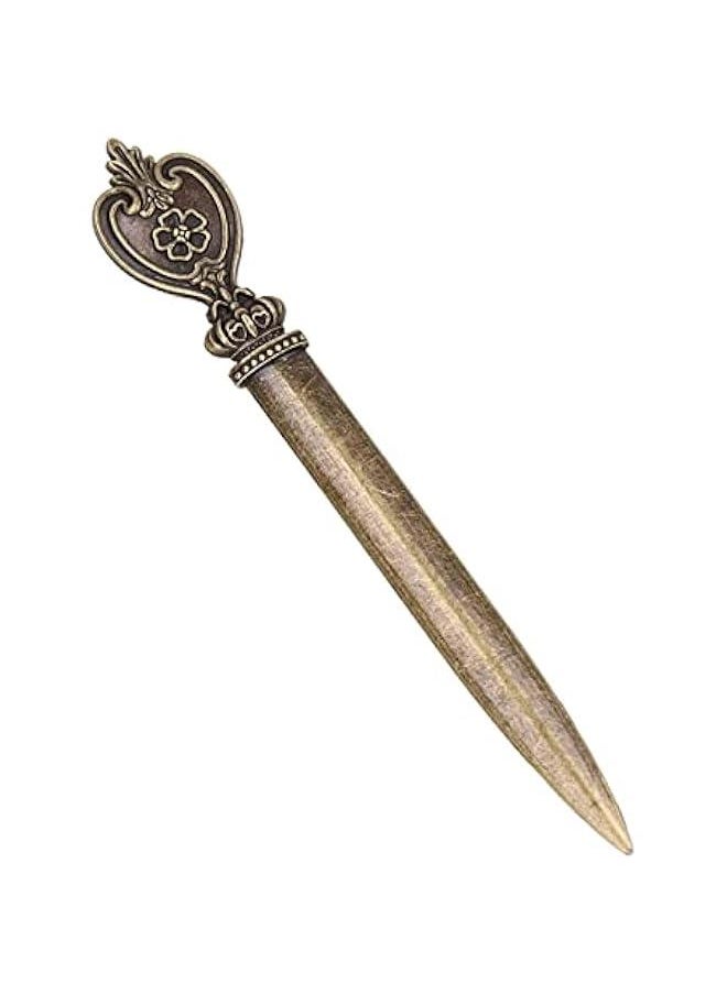 OCTOBER Letter Openers Staple Removal Tool Retro Elegant Lightweight Convenient Envelope Slitter Gifts for Men Women(6)  - Image 3