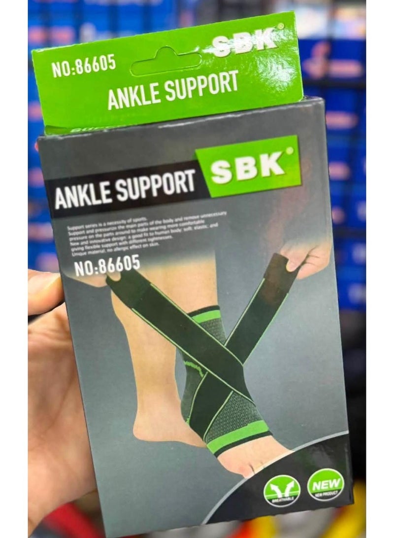 SBK Adjustable Ankle Support – Ankle Brace for Support and Stabilization - Image 1