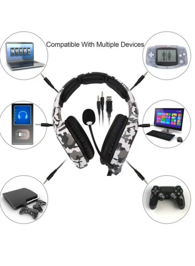 ELTRAZONE K8 Wired Over-Ear Gaming Headphone with Microphone – High-Quality Stereo Sound, Comfortable Over-Ear Cushions, Noise-Canceling Mic, Adjustable Headband – Perfect for PC, PS4, Xbox, and Mobile Gaming – Black - Image 2