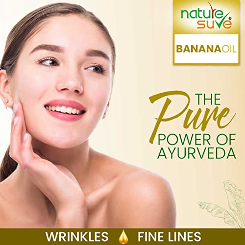 Nature Sure Banana Oil for Wrinkles and Fine Lines in Men & Women - 2 Packs (30ml Each) - Image 3