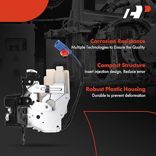 A-Premium Rear Trunk Latch Tailgate Door Lock Actuator Compatible with Honda Fit 2007-2008, 1.5L Hatchback, Rear Tailgate, Replace# 74801-SAA-E21, 74801SAAE21 - Image 3