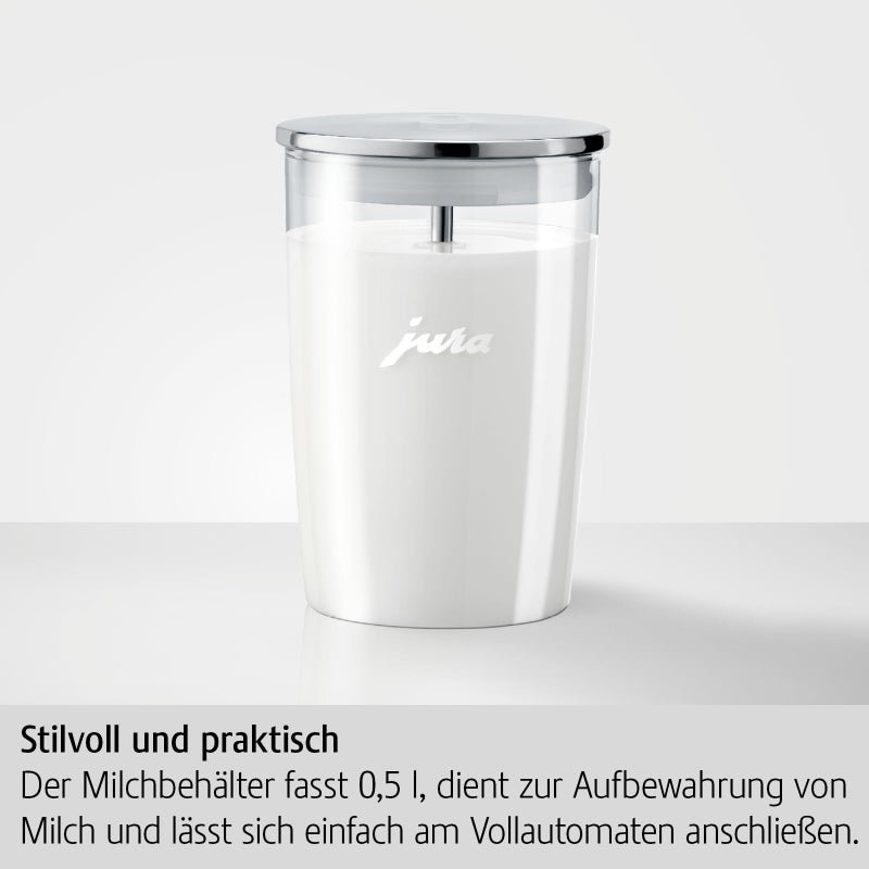Jura 72570 Glass Milk Container, 9.2 x 9.2 x 13.5 cm - Image 2
