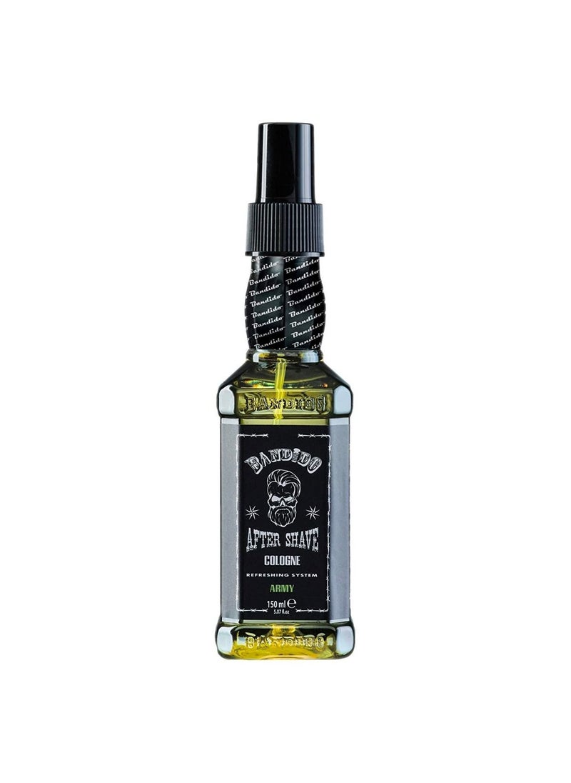 BANDIDO - BANDIDO AFTER SHAVE COLOGNE ARMY 150ML - Image 1