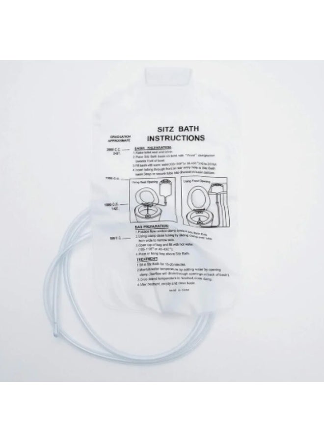 فوترايت مغطس للبواسير حمام, حوض غسول مائي, مغطس نسائي مابعد الولادة وحالات الجراحة , سعة 2000 مل - Image 3