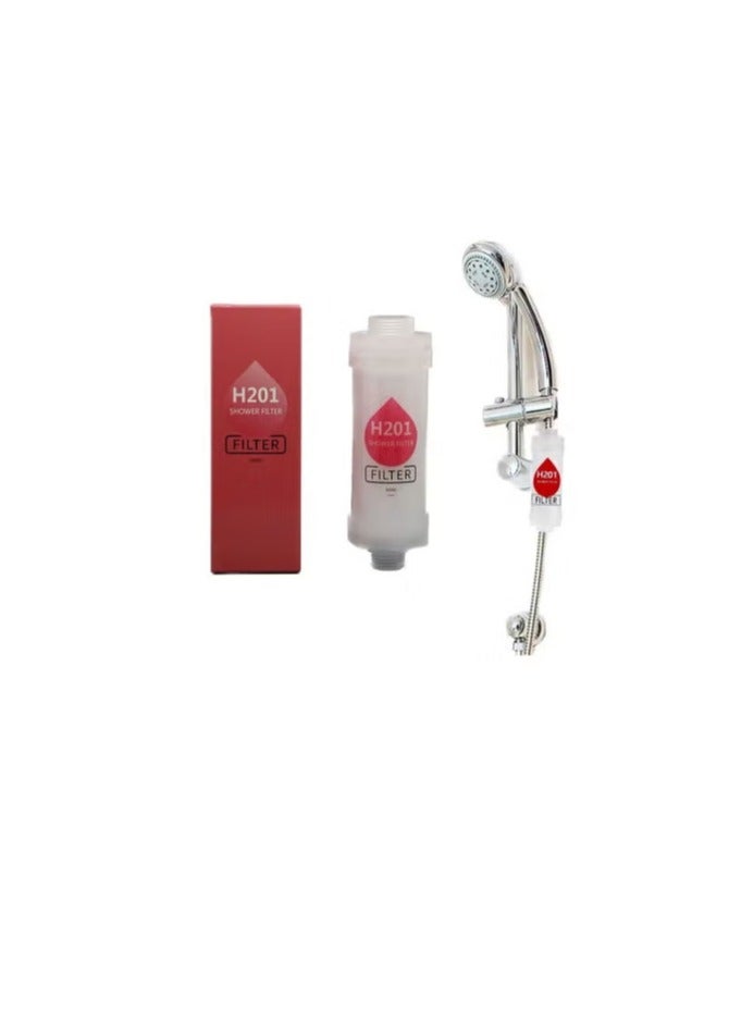OASIS-TH Vitamin C Shower Filter, Tasteless mother and baby Showerhead Filter, for Clean & Filtered Bath Water Cherry - Image 2