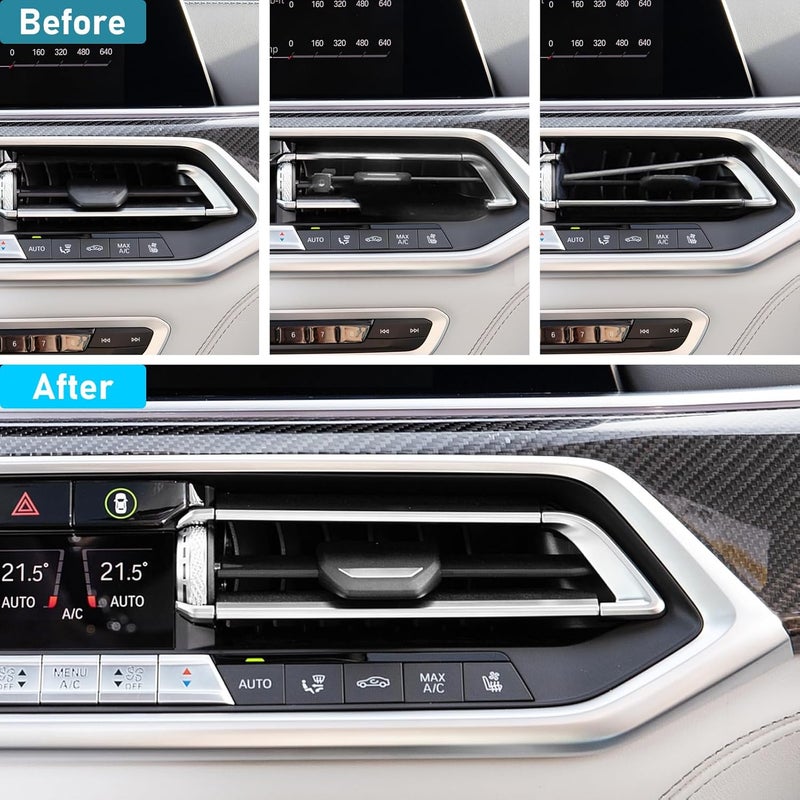 Jaronx Upgraded AC Vent Clips Tab Set for BMW X5 G05/X6 G06/X7 G07 (Right Side) - Image 2