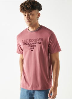 Slogan Crew Neck T-Shirt