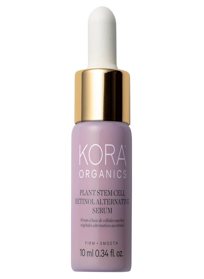 KORA Organics Plant Stem Cell Retinol Alternative Serum, Firming Face Serum, Repair Signs of Aging, Promotes Radiant Skin, Certified Organic, Cruelty Free, Travel Size Anti-Aging Serum, 0.34 fl oz - Image 1