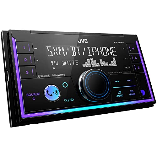 JVC KW-X850BTS Bluetooth Car Stereo Digital Media Receiver with USB Port, AM/FM Radio, MP3 Player, Amazon Alexa, Android, iPhone, Double DIN, 13-Band EQ - Image 3