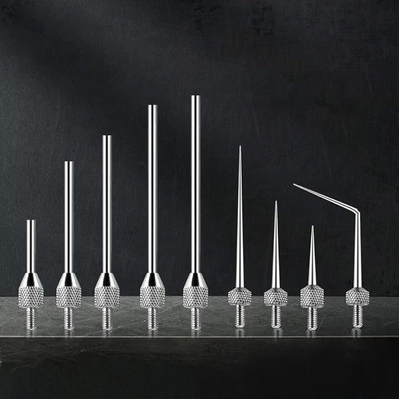 KobeIeen مؤشرات نقطة الإبرة M2 5 قطر الخيط الجذع 0 15 مم 0 3 مم 1 0 مم 1 5 مم 2 0 مم - Image 3