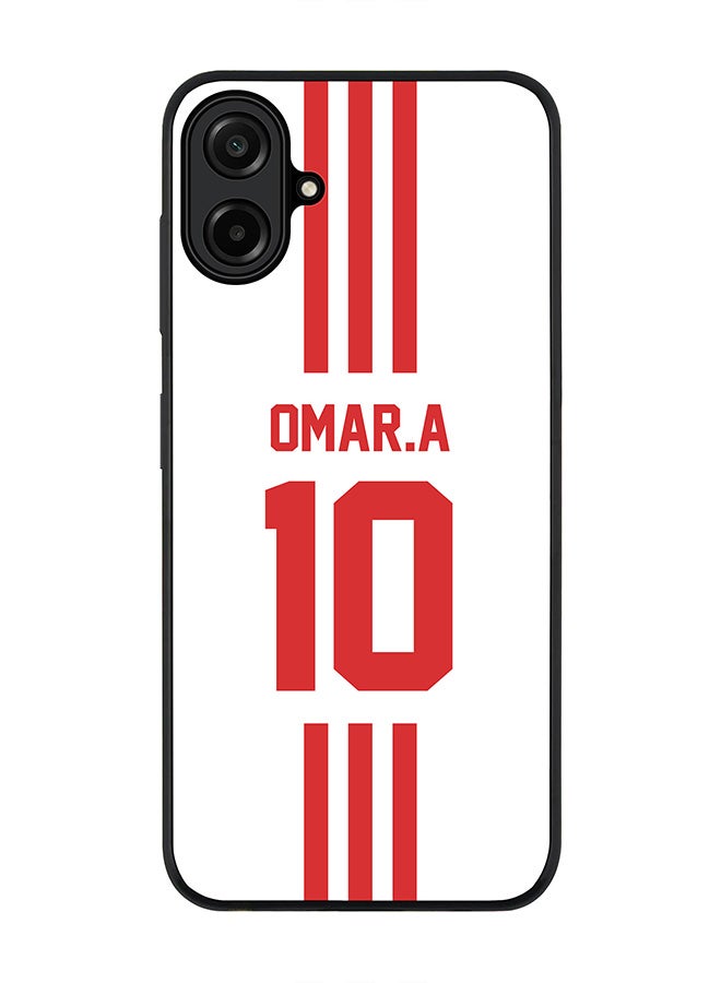 Stylizedd For Samsung Galaxy A07 4G Case,Slim fit Camera Protection, Shockproof Thin Phone cover  - Football - UAE,  Omar.A