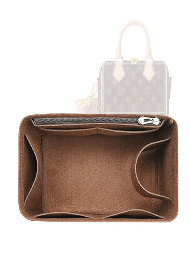 Lckaey Tote Bag Organizer Insert for Speedy 30 HandBag - Coffee - Image 2