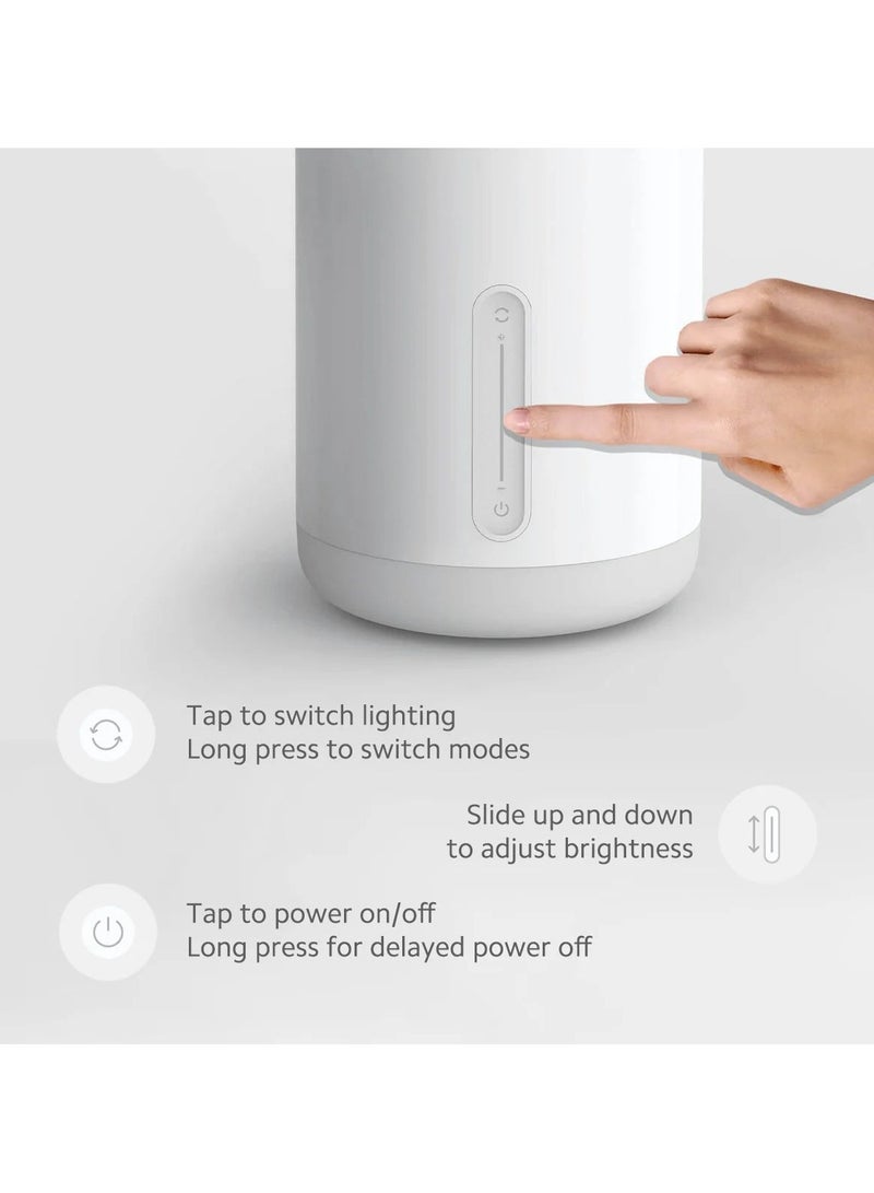 شاومي مصباح Mi Smart بجانب المصباح بقدرة 2.9 وات و400 لومن WRGB للتحكم في تطبيق متغير اللون يعمل مع Alexa وHomekit وGoogle Assistant - الإصدار العالمي باللون الأبيض  - Image 4