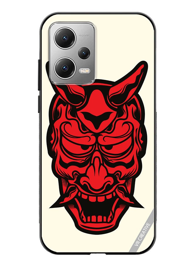 VR CREATIVE Protective Case Cover For Xiaomi Redmi Note 12 Devil Horns Design Multicolour - Image 1