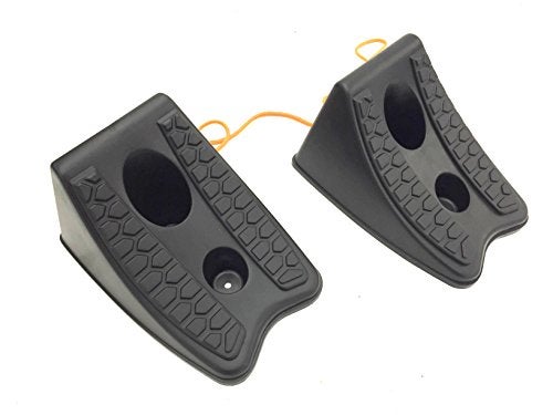 MTC 20207 Heavy Duty Wheel Chocks, Set of 2 - Image 1