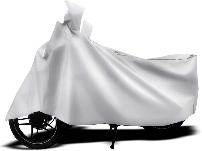 Autofy Universal Bike Cover UV Protection & Dustproof Bike Body Cover for Two Wheeler Bike Scooter Scooty Activa with Carry Bag - Image 1