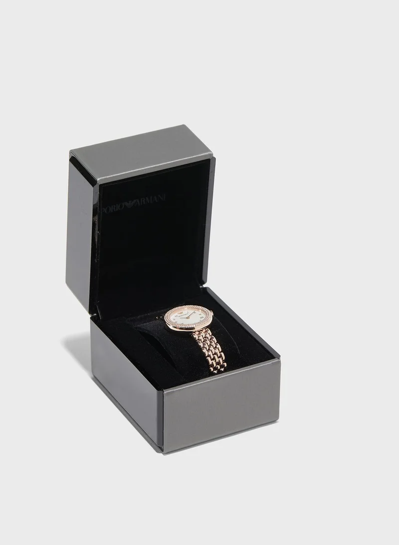 EMPORIO ARMANI Steel Strap Analog Watch