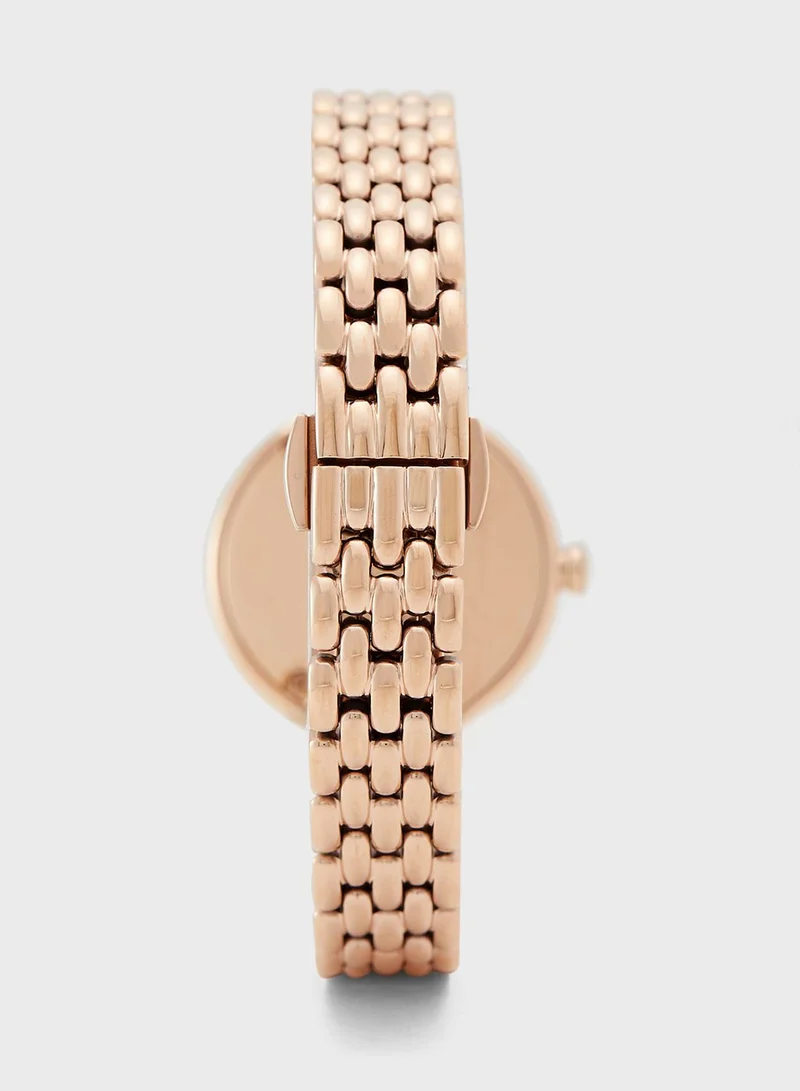 EMPORIO ARMANI Steel Strap Analog Watch