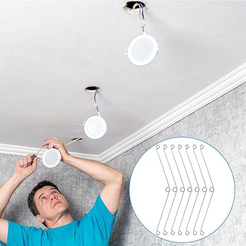 Downlight Spring Clips 40 Pack Metal Housing For Recessed Ceiling Lights - Image 5