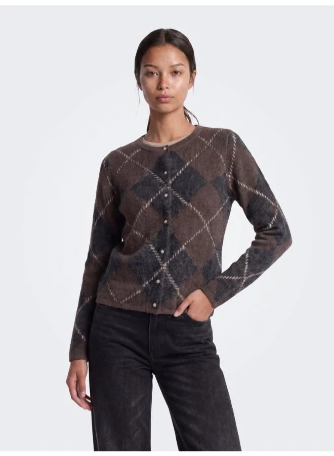 Only Onlnoeme  Crew Neck Cardigan