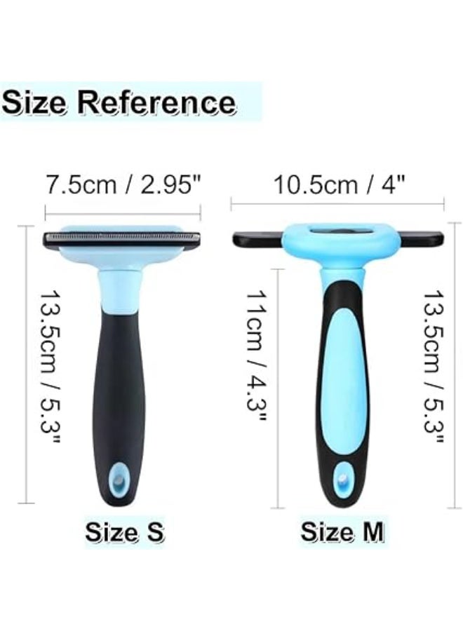Pet Hair Shedding Brush for Cats – Professional Grooming Tool That Reduces Shedding by up to 95% – Deshedding Comb for Small and Medium Cats with Short or Long Hair – Soft Brush for Detangling, Cleaning, and Daily Fur Care - Image 2