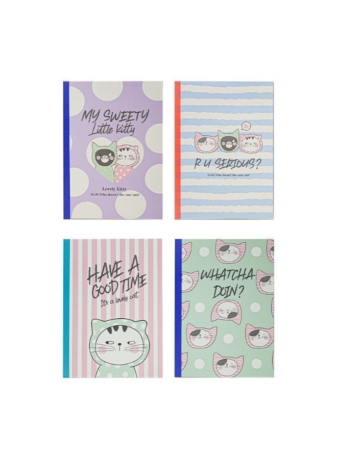 M&G A5 40 sheets Glue Notebook Inner page: Line , PACK OF 4PCS - Image 1