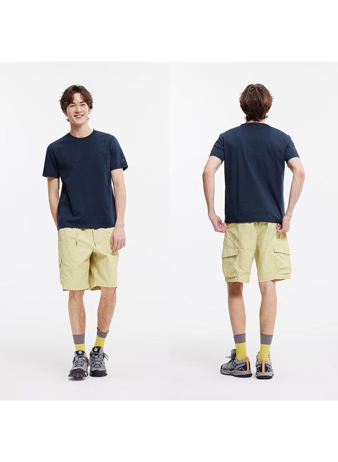 Semir Cool-touch T-shirt, Men's Short-sleeve T-shirt, Moisture-wicking, Quick-drying, Antibacterial White T-shirt, Summer Versatile Top, Heat-resistant, 109325100101 - Image 1