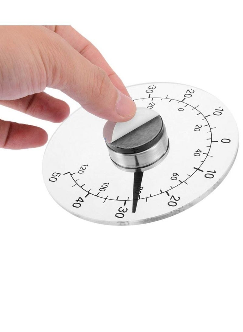 KASTWAVE Window Thermometer No Battery Required Transparent Dial Weather Thermometer Accurate Readings for Home Office Patio Pool Outdoor and Indoor Temperatures - Image 2