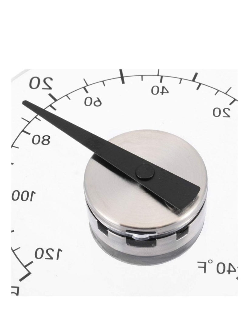 KASTWAVE Window Thermometer No Battery Required Transparent Dial Weather Thermometer Accurate Readings for Home Office Patio Pool Outdoor and Indoor Temperatures - Image 5