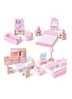 Mini House Furniture Set, durable plastic dollhouse furniture set, role-playing parent-child interactive game, Miniature Doll House Accessories for children, (6303B small bathroom) - pzsku/ZF2E424536A69EDC49E33Z/45/_/1707724157/7bb1ceda-655c-4382-b587-083b820a387a