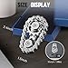 CHESLICR Fidget Spinner Toy for Adults Metal Figette Bike Chain Easter Basket Stuffer for Adult Men Pain Stim ADHD Teen Cool Gadgets Quiet Desk Offices Anxiety Relief Items Stress Tool Sensory BlackSilver - Image 4