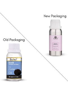 Devinez Babchi Cold Pressed Oil Bakuchi (Psoralea Corylifolia)100% Pure l & Undiluted 100ml in Anodized Aluminum Bottle Ideal For Hair Growth Hair Care Skin Care Scar wound Healing  - Image 3
