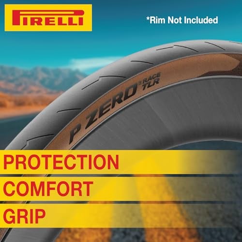 Pirelli P Zero Race TLR Classic 30-622 (700x30c) Road Bike Tire - Tubeless Ready, Lightweight, High-Performance Bicycle Tire for Road Racing & Training – Tan Sidewall, SmartEVO Compound - Image 5