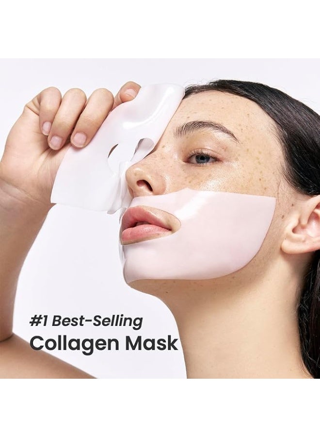BIODANCE Bio-Collagen Real Deep Mask, Hydrating Overnight Hydrogel Mask, Pore Minimizing, Elasticity Improvement, 34g x 4ea - Image 2