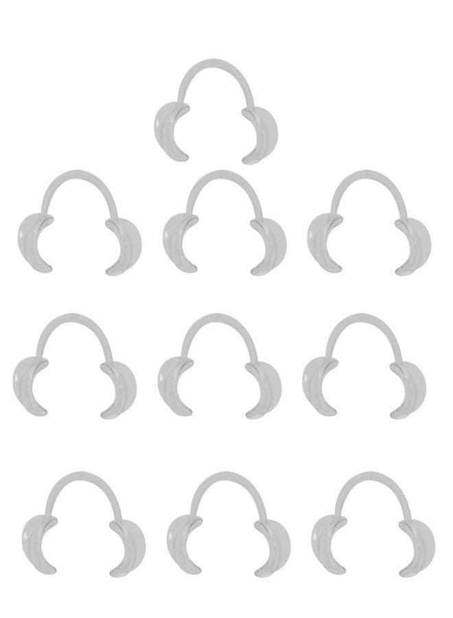 Dentosmile Flexi Premium Cheek/Lip Retractor C-Shape Mouth Opener Size Medium (Clear) (10) - Image 2